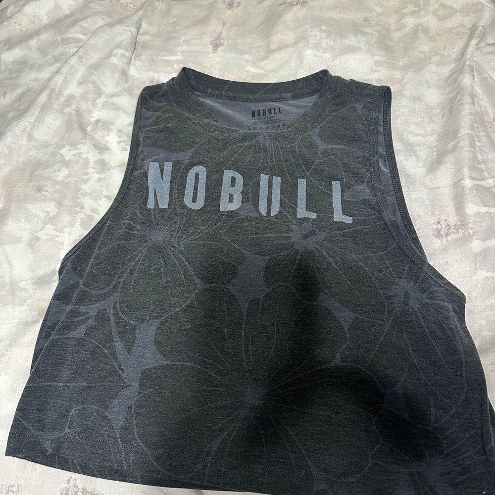 NOBULL Women's Blue Crop Top